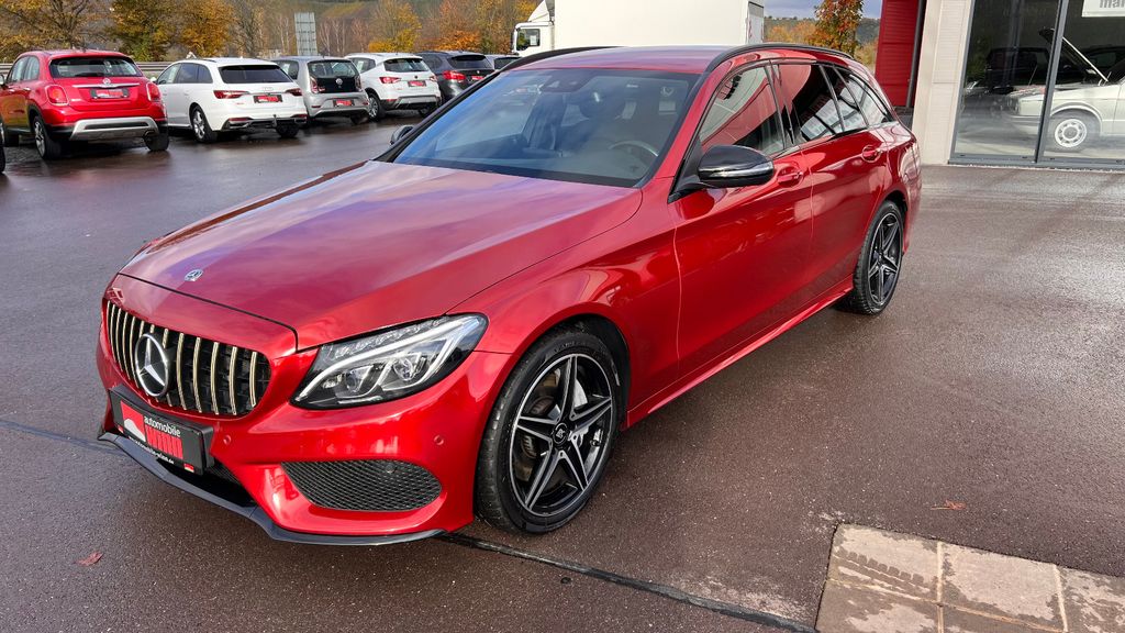 MERCEDES-BENZ C 250 T-Modell AMG-LINE ***Designo-Lack+AHK***